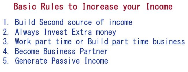 how to increase income