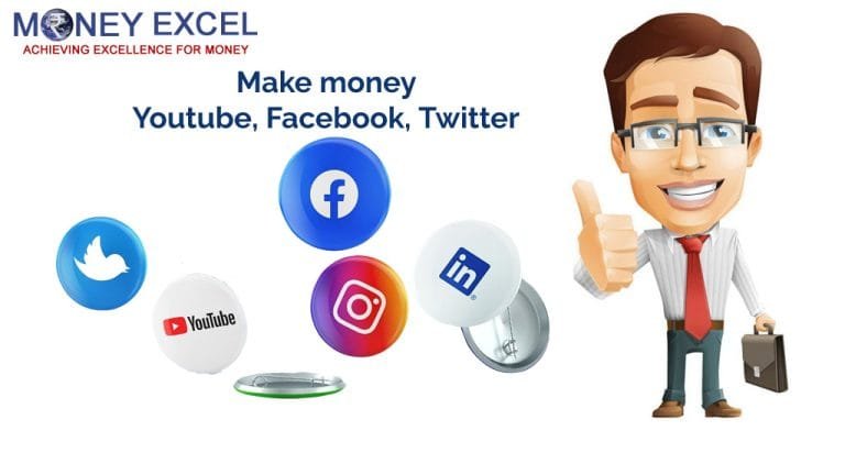 How to make money via YouTube, Facebook, Instagram