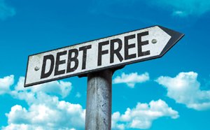 debt free companies