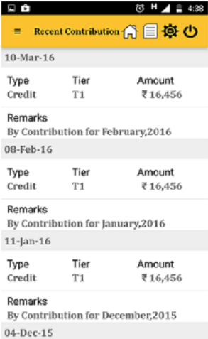 NPS mobile app contribution