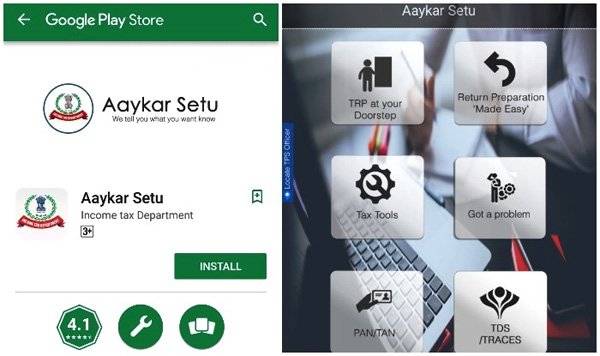 Aaykar Setu App