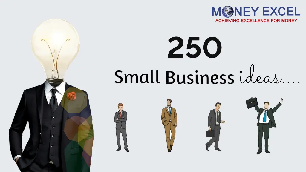 250 small business ideas with low investment and high profit