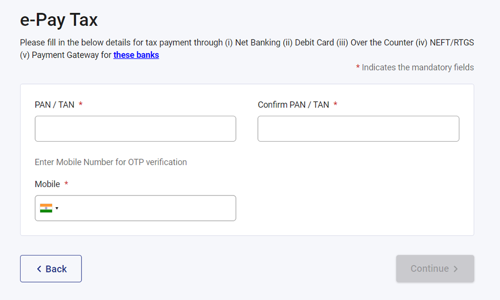 epay tax advance tax