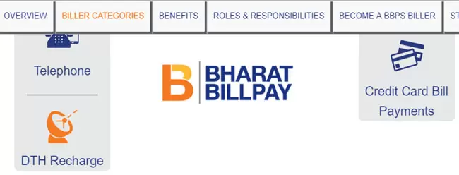 Bharat Billpay Credit Card Payment