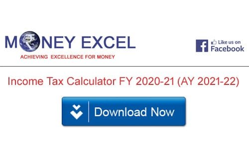 Income Tax Calculator FY 2020-21 (AY 2021-22) – Excel Download