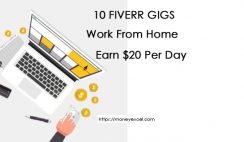 Fiverr Gigs Work From Home Jobs