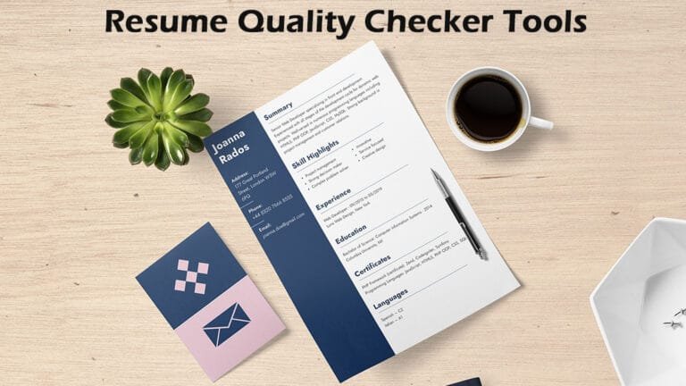 5 Best Resume Quality Checker Tools to Boost Your Hiring 5 Best Resume Quality Checker Tools to Boost Your Hiring