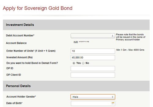 Apply SGB Bond