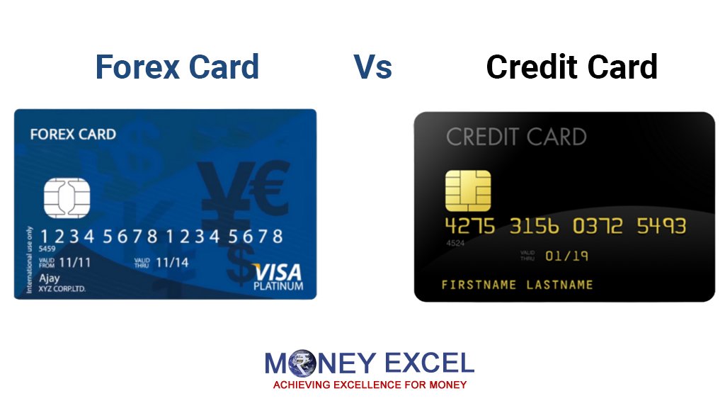 Forex Card vs Credit Card