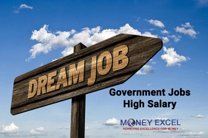 HIGHEST PAID SALARY IN GOVERNMENT JOBS IN INDIA visual data 6