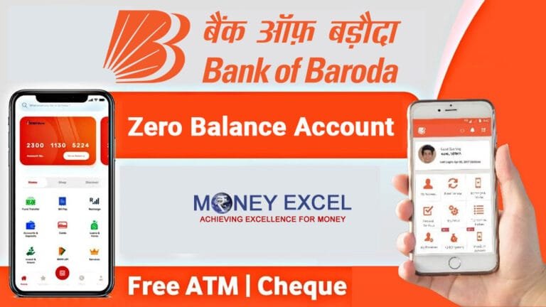Bank of Baroda Zero Balance Account