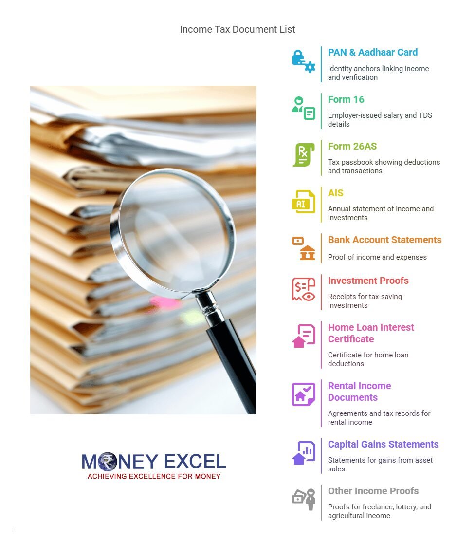 Income Tax Document List