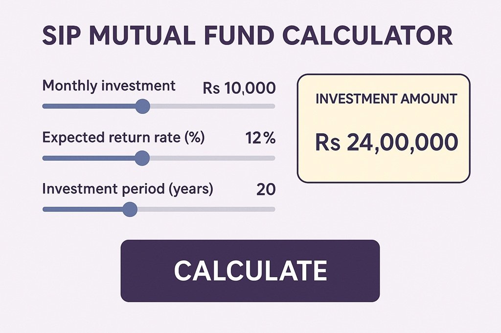 SIP Calculator Mutual Funds