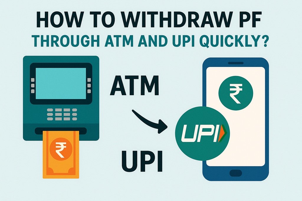 how to withdraw pf atm upi
