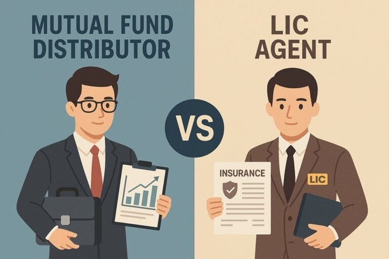 Mutual Fund Distributor vs LIC Agent – Key Differences