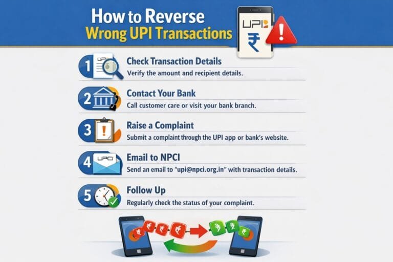 How to Reverse Wrong UPI Transactions?