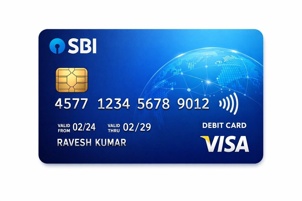 sbi debit card pin generation