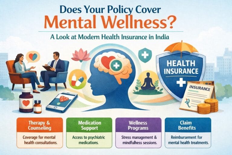 Does Your Policy Cover Mental Wellness? A Look at Modern Health Insurance in India