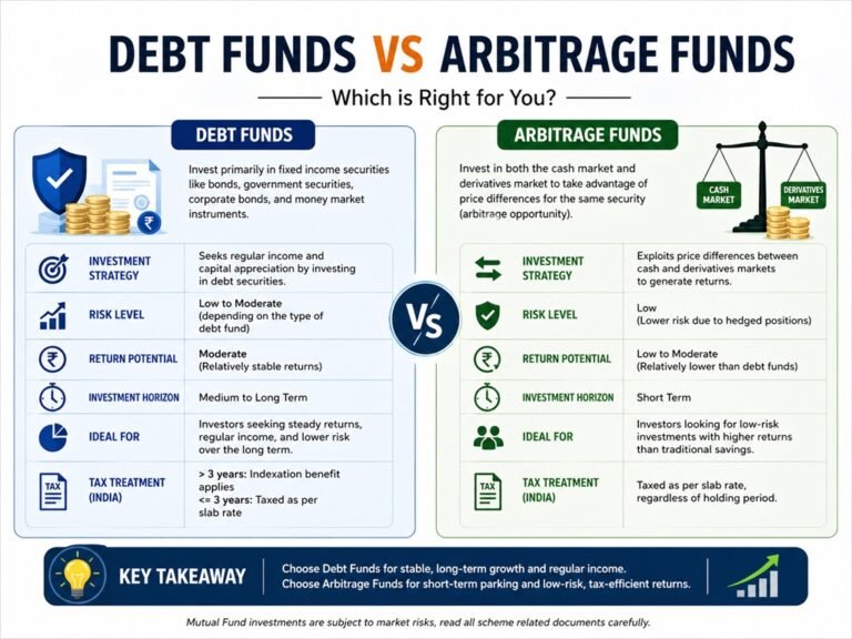 Debt Funds vs Arbitrage Funds