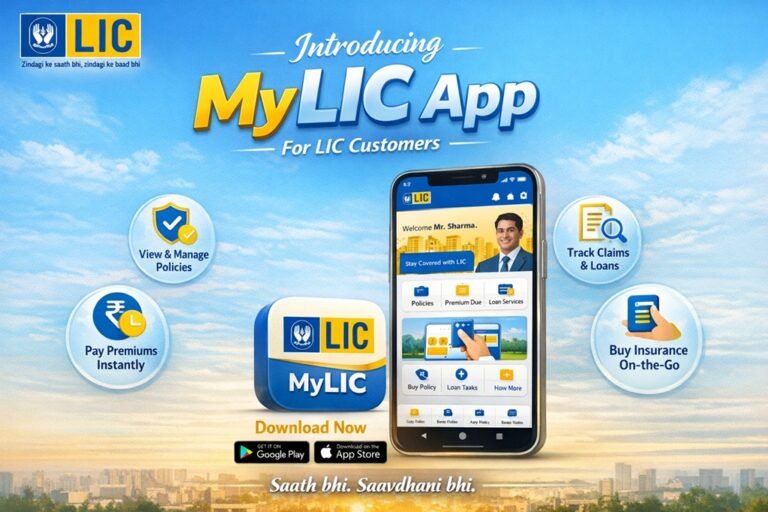 MyLIC – New Mobile App for LIC customers
