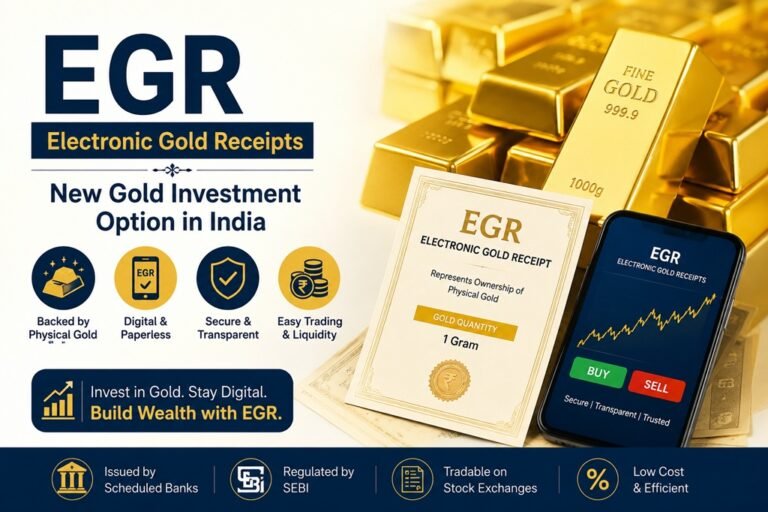 EGR – Electronic Gold Receipts – New Gold Investment Option in India