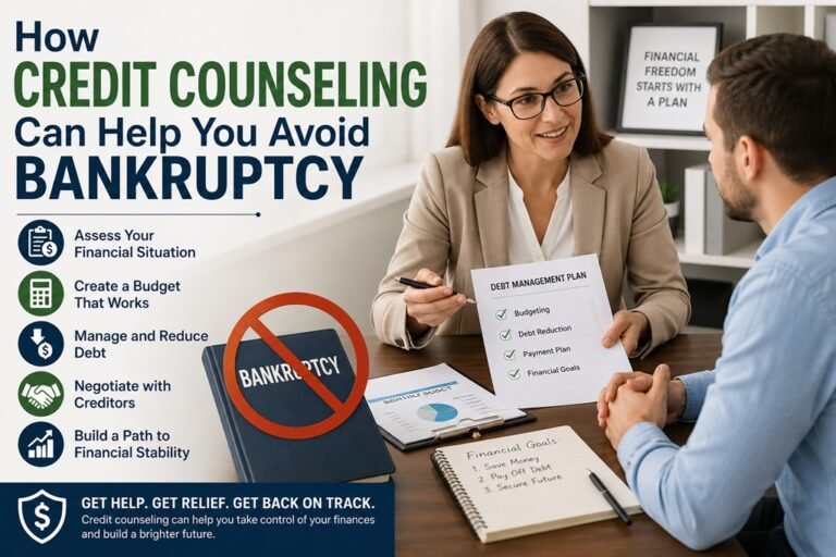 How Credit Counseling Can Help You Avoid Bankruptcy