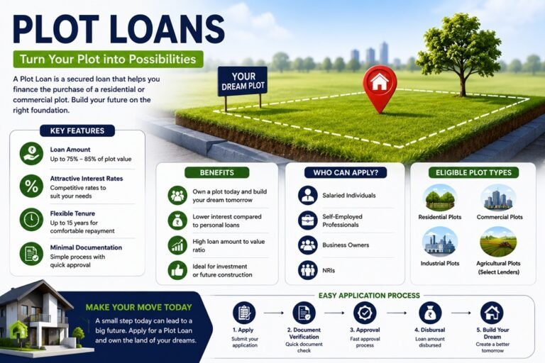 Plot Loans: Features, Benefits & Eligibility
