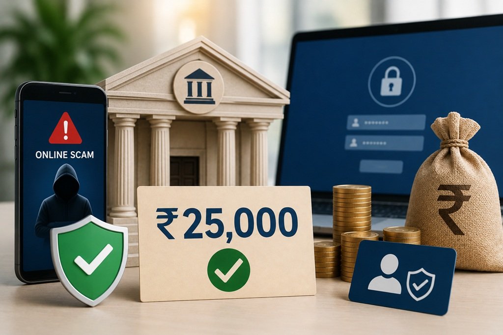 RBI ₹25,000 Online Scam Compensation