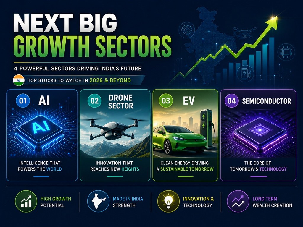 20 Stocks from Next Big Growth Sectors